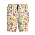 thumbnail image 3 of Picia Insects In Plants Pajama Shorts for Men, Men's Pajama Bottoms, Sleepwear,Short Pajama Pants-Large, 3 of 9