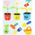 thumbnail image 3 of 22PCS Kids Gardening Set Educational Planting Flowers Tool Pretend Garden Toy, 3 of 7