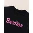 thumbnail image 6 of Mommy and Me Matching Outfits Letter Print Round Neck Pullover Long Sleeve Sweatshirts Tops, 6 of 10