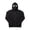 Black, variant on Unisex Superhero Cosplay Full Zip Mask Hoodie, Spider Web Print Sweatshirt for Halloween Fancy Dress Party Cosplay