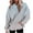 Light Blue, variant on Ashirexll Zip up Hoodie Women, Hoodies for Women, Casual Fall Ladies' Long Sleeve Hoodies Solid Color Hooded Sweatshirts