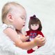thumbnail image 4 of Muñeca Reborn realista de 45cm, muñeca de simulación de sueño educativo de vinilo para niños pequeños, regalo Tmvgtek juguetes de los niños, 4 of 8