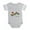 Heather Gray, variant on CafePress - Laketahoe - Cute Infant Baby Football Bodysuit