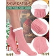 thumbnail image 5 of Women Slipper Fuzzy Socks Fluffy Cozy Cabin Warm Winter Soft Thick Comfy Fleece Non Slip Home Socks 1Pairs, 5 of 6