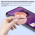 thumbnail image 7 of Oggfader Wireless Earbuds Microphone Bluetooth Earphones True Wireless Earphones 5.3 Long Battery Life Lightweight Body Easy To Carry Around Pink, 7 of 7