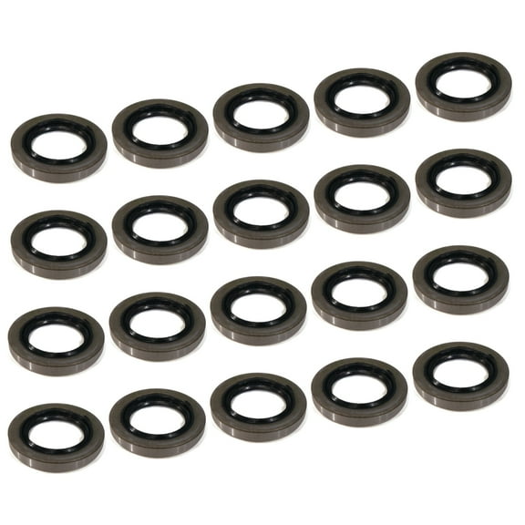 The ROP Shop 20-Pack Trailer Hub Grease Seals Double 1.249" x 1.983" Chicago Rawhide 12407