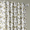 thumbnail image 5 of Madison Gold and Grey Digital Printed Cotton Twill Curtain (1 Panel), Madison Gold and Grey, 50W X 108L, 5 of 6