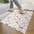 thumbnail image 4 of Red Christmas Tree Pattern Door Rugs,Washable Non Slip Door Mats Indoor,Decorative Door Mats,Entry Mat Indoor for Entrance,Bedroom,Kitchen,Bathroom,17"x30", 4 of 6