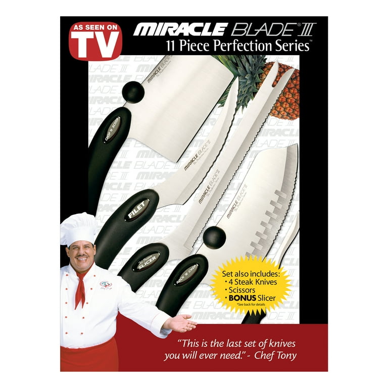 MorningSave: Miracle Blade III Perfection Series 11 Piece Cutlery Set