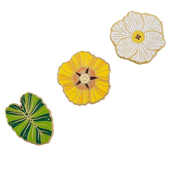 3Pcs Magnetic Needle Holders Magnetic Needle Keeper Flower Shape Needle Minders Needlework Supplies for Sewing