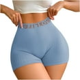 thumbnail image 4 of Ashirexll High Waisted Underwear for Women, Ladies Underwear Panties, Women High Waisted Sports Shorts Knitted Fashion Casual Pants, 4 of 4