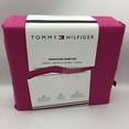 thumbnail image 6 of Tommy Hilfiger Signature Solid Sheet Set, Queen, Raspberry Pink, 6 of 7