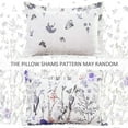 thumbnail image 5 of Jessy Home Queen Floral Quilt Lightweight Purple Butterfly Bedding Tulip Bedspread Coverlet, 5 of 7