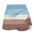 thumbnail image 2 of Gibobby faldas para niña para ejercicio de ocio diario para mujer, falda corta deportiva, pantalones cortos, falda de moda para mujer(Aqua, L), 2 of 5