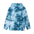 thumbnail image 5 of Zwiiyzr Unisex Teens Kids Oversized Hoodies Sweatshirt Tie-Dye Fashion Long Sleeve Pullover Tops 4-14 Years for Girls and Boys Multicolor, 5 of 6
