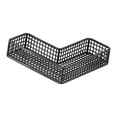 thumbnail image 2 of Cesta de ducha de metal, organizador de ducha, estante de esquina, estante de adhesión para garaje, champú, baño, champú y acondicionador. Negro 25x10x5cm, 2 of 8