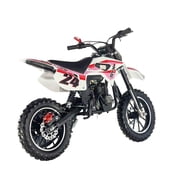 SYX MOTO MK 40cc 4-Stroke Gas Powered Mini Dirt Bike for Kids & Youth, Fully Automatic Entry-Level Off-Road Pit Bike with Speed Governor, Pull Start, Red