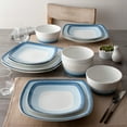 thumbnail image 4 of Noritake Colorscapes Layers Sky 12-Piece Square Dinnerware Set, Service for 4, 4 of 7
