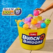 Bunch O Balloons Tropical Party 100+ Rapid-Filling Self-Sealing Water Balloons (3 pack) for Kids, Teens & Adults Ages 3+ by ZURU