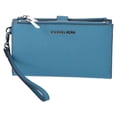 thumbnail image 3 of Michael Kors Jet Set Travel Double Zip Wristlet Phone Wallet, Teal Blue, 3 of 7