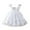 White, variant on LLYWEY Girls Ruffle White Dresses, Toddler Girl Summer Dresses, Cute Mesh A-Line Casual Sundress Ruffle Sleeve Smocked Princess Flowy Dress Age 2-14 Years, Style BY-25, White, 4T