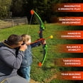 thumbnail image 2 of Toyvelt Bow and Arrow Set for Kids -Light Up Archery Toy Set -Includes 6 Suction Cup Arrows, Target & Quiver, 2 of 7