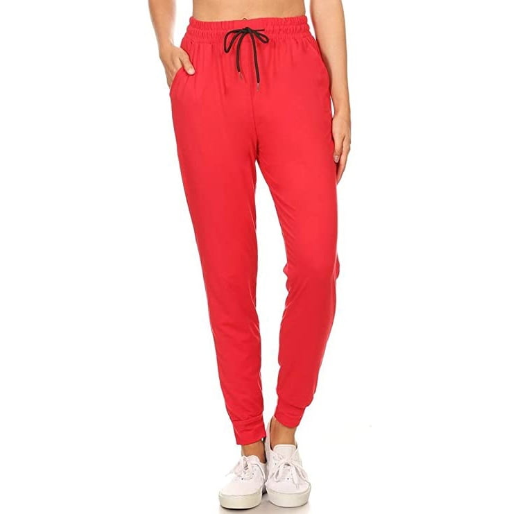 womens black high waisted skinny trousers