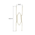 thumbnail image 2 of Uxcell 12Pcs Plate Hanger, Stainless Steel Invisible Wall Plate Hangers 8 inch, 2 of 6