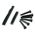 thumbnail image 4 of 2 Set Guitar Accessories: 1 Set Bridge Pins Saddle Nut Parts Black & 1 Pcs 3 in 1 Guitar Peg String Winder, 4 of 10