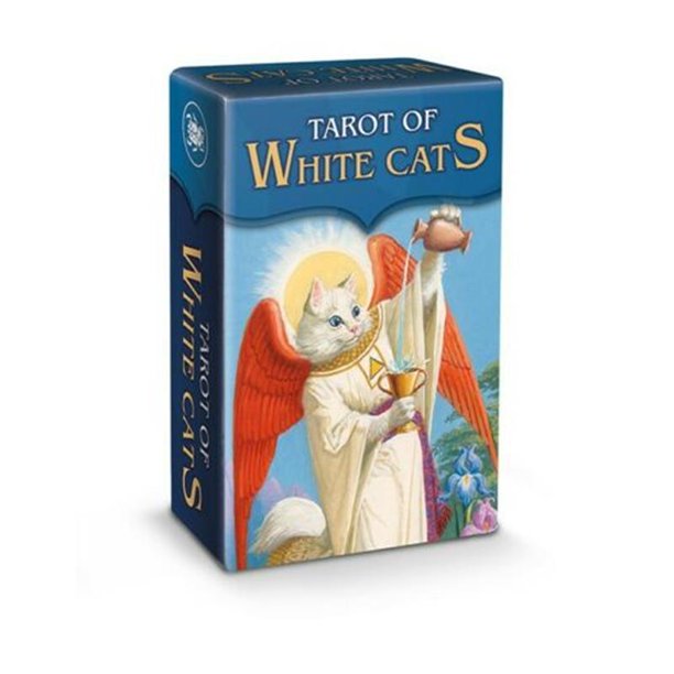 Tarot fantasma guía del destino adivinación oráculo inglés para regalo familiar, juego de cartas, juegos de mesa, entretenimiento con PDF, 78 piezas qym unisex