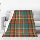 thumbnail image 1 of Balery colorful plaid Manta de Felpa Suave y Acogedora – Cobija de Franela Aterciopelada para Cama, Lavable y Cálida para Sofá, Mascotas, Transpirable-50"x40", 1 of 7