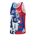 thumbnail image 2 of Men's Mitchell & Ness Lawrence Taylor Royal/Red New York Giants Retired Player Graphic Tank Top, 2 of 3