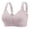 Purple, variant on NIEWTR Front Closure Bras for Older Women Full Coverage Wireless Bras for Seniors Comfort Front Close Push Up Bras with Back Support Everyday Bras(Purple,46)