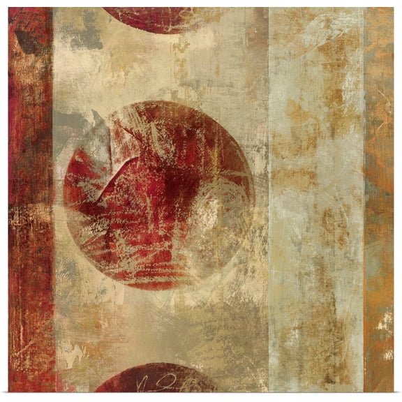 Great BIG Canvas | "Caribbean Sunrise Square I" Art Print - 20x20