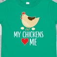 thumbnail image 4 of Inktastic My Chickens Love Me Boys or Girls Toddler T-Shirt, 4 of 5