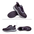thumbnail image 6 of NOKIO Running Sneakers for Women Breathable Walking Athlet𝗂c Shoes Casual Fashion Trainers Shoes Lightweight Wide Width Sneakers Casual 𝖫a𝖼e Up Knitted Shoe for Summer and Autumn, 6 of 7