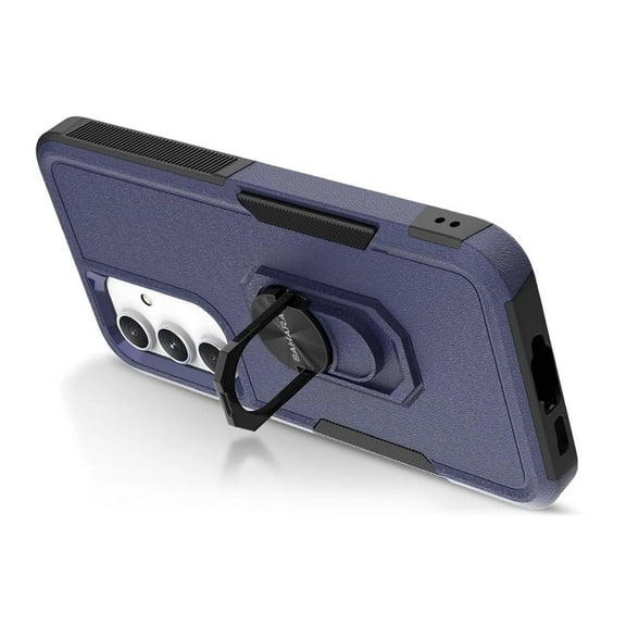 SaharaCase Raider Phone Case for Galaxy A36 5G Shock Absorbing Midnight Blue (CP00731)