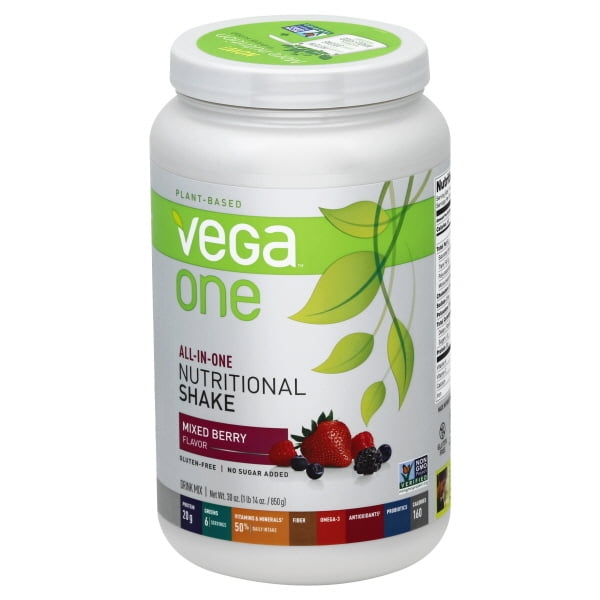 Vega™ One AllInOne Nutritional Shake Mixed Berry Flavor Drink Mix 30