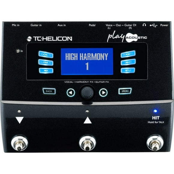 TC Play Acoustic Pedal for Acoustic Guitar and Vocals