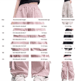 thumbnail image 3 of UACY Girls Cargo Pants Wide Leg Cute Cargo Pants with Bow Decor Multi Pockets, Drawstring Elastic Waist Loose Fit Casual Pants for Girls Daily Wear, 3 of 6
