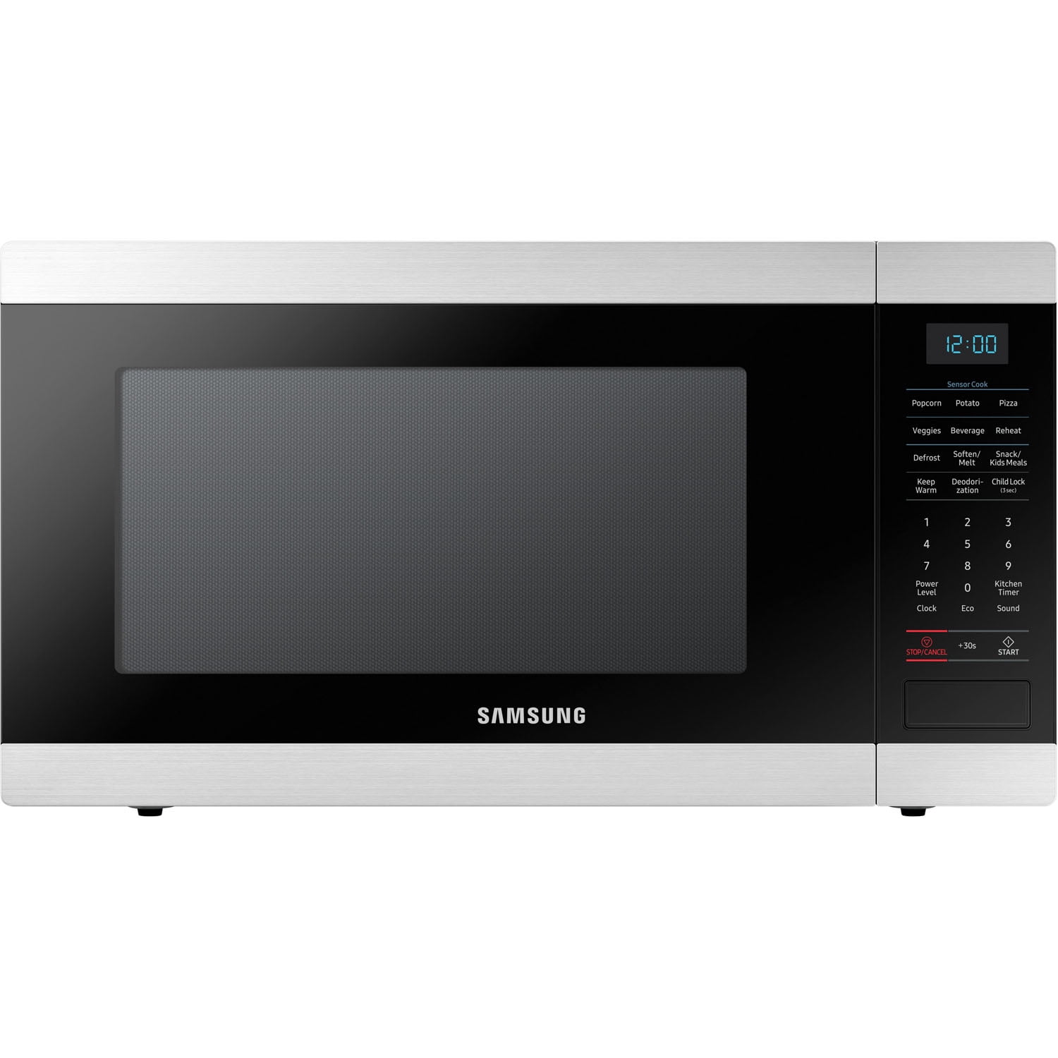Samsung 1.9 cu. ft. Large Capacity Countertop Microwave - Stainless Steel - Walmart.com