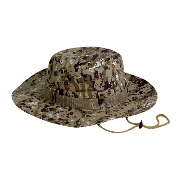 Wide Brim Bucket Hat Sun Hats for Men Women Jungle Mountaineering Beach Hat for Outdoor Hats