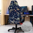 thumbnail image 3 of TSOVTHRID Dinosaur Fossil Print Gaming Chair Cover, Breathable Computer Chairs Protection Cover with Armrest Covers Washable Computer Reclining Chair Seat Cover with Zipper for Home Studio, 3 of 7