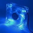 thumbnail image 2 of Paquete De 2 Ventidores V, LED Azul, 80 Mm, PC Silenciosa, Caja De Computadora, Enfriador, Ventidor De Refrigeración SM SunniMix Ventilador silencioso para computadora, 2 of 4