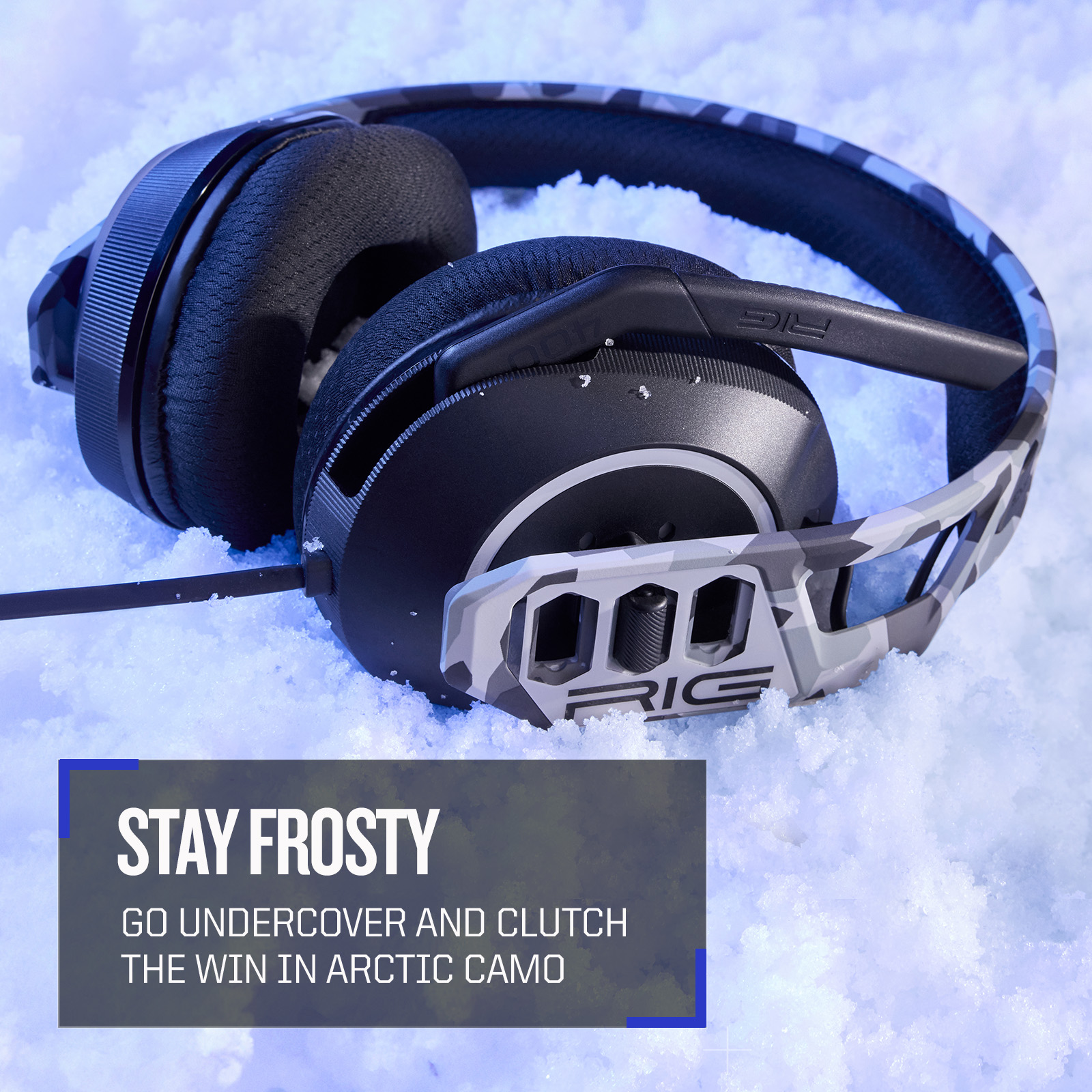 RIG 400 GEN 2 HS Gaming Headset, Arctic Camo photo 6
