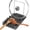 Gray, variant on Silicone Utensil Rest with Foldable Stainless Steel Lid Holder – Multi-Slot Spoon & Spatula Holder, Heat Resistant, Non-Slip Rubber Feet, Dishwasher Safe, Space-Saving Kitchen Tool-grey
