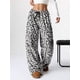 thumbnail image 3 of Pantalones de pijama de forro polar for mujer, pantalones mullidos de felpa for otoño e invierno, pijamas cálidos y acogedores, lindos pantalones de franela, 3 of 7