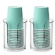 thumbnail image 1 of Dispensador de vasos de baño BYAWAY para encimera, 150 ml, paquete de 2, 1 of 7