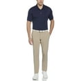 thumbnail image 3 of Ben Hogan Performance Men's Solid Active Flex Waistband 4-Way Stretch Flat-Front Golf Pant, 3 of 8