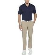 Ben Hogan Performance Mens Solid Active Flex Waistband 4-Way Stretch Flat-Front Golf Pant